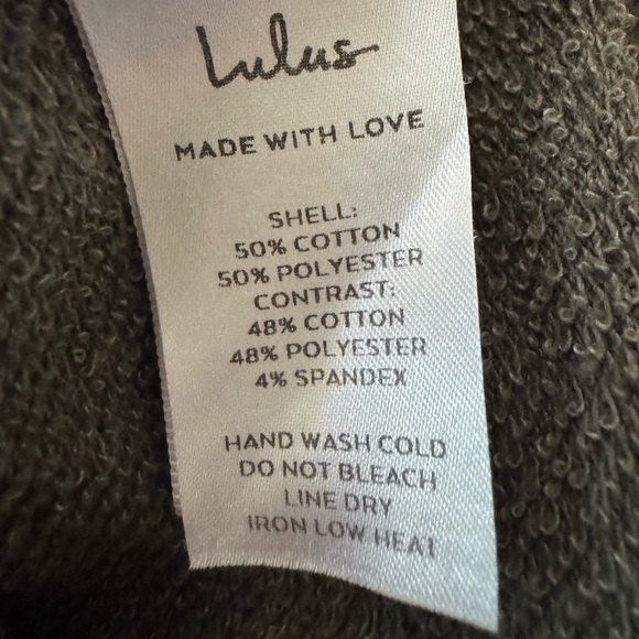 Lulus Casual Cargo Jogger Dance Sweat Track Pants, Dark Olive Green, Size M - Picture 9 of 11